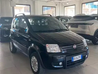 Usata Fiat Panda 4x4 Climbing 70 CV (51 kW) 2011 Nero Utilitaria