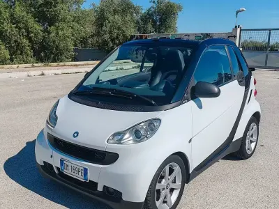Begagnad Smart ForTwo Cabrio Pulse 71 HK (52 kW) 2008 Vit Cab