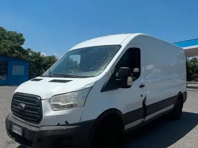 Usata Ford Transit 131 CV (96 kW) 2016 Bianco Furgone