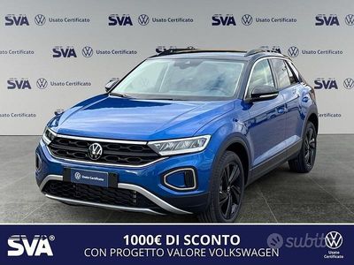 Nuova VW T-Roc Sport 115 CV (84 kW) 2025 Blu SUV