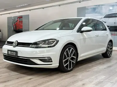 Usata VW Golf VII Highline 150 CV (110 kW) 2017 Bianco Berlina