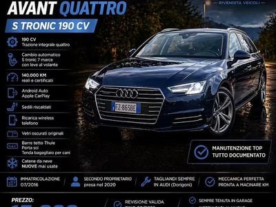 Usata Audi A4 Comfort 190 CV (139 kW) 2016 Station wagon