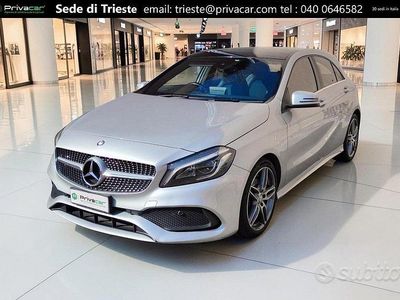 Usata Mercedes A200 Premium 136 CV (100 kW) 2017 Grigio Utilitaria