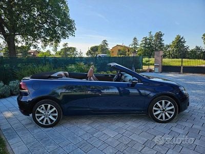 Usata VW Golf 2011 Blu Cabrio