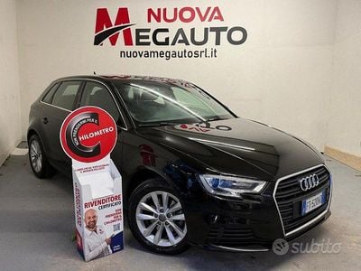 Usata Audi A3 116 CV (85 kW) 2018 Nero Berlina