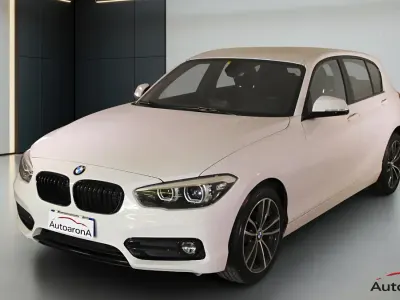Usata BMW 116 Sport Line 116 CV (85 kW) 2019 Bianco Utilitaria