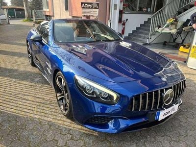 Usata Mercedes SL400 367 CV (269 kW) 2017 Blu Cabrio