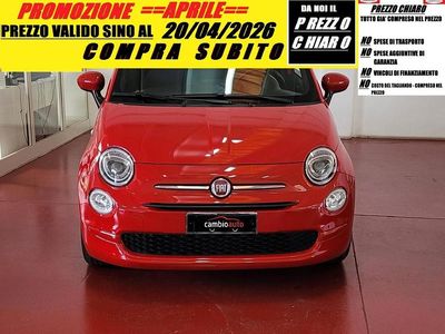 Usata Fiat 500 Red 69 CV (50 kW) 2022 Rosso Berlina