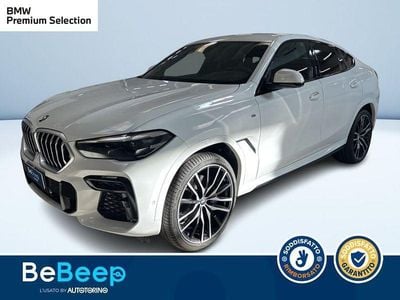 Usata BMW X6 M Sport 286 CV (210 kW) 2021 Bianco pastello SUV