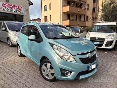 Usata Chevrolet Spark LT 81 CV (59 kW) 2011 Blu Utilitaria