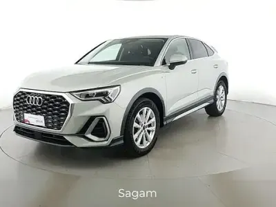 Usata Audi Q3 Sportback S-Line 150 CV (110 kW) 2021 Argento rugiada met SUV