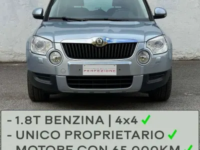 Käytetty Skoda Yeti 160 HP (117 kW) 2009 Hopea Katumaasturi