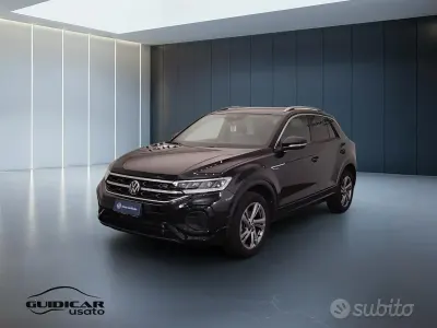 Usata VW T-Roc R-line 150 CV (110 kW) 2024 Nero SUV