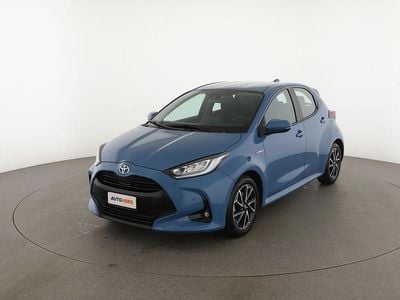 Usata Toyota Yaris Hybrid Trend 116 CV (85 kW) 2020 Blu Berlina