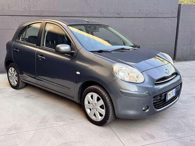 Usata Nissan Micra Acenta 80 CV (58 kW) 2012 Grigio Utilitaria
