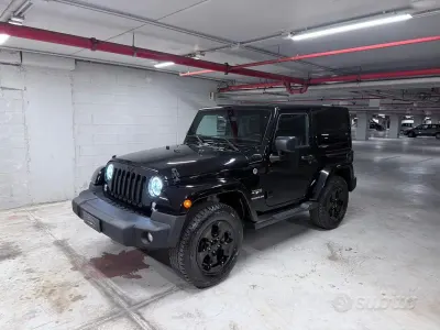 Occasion Jeep Wrangler Sahara 200 PK (147 kW) 2016 Zwart SUV