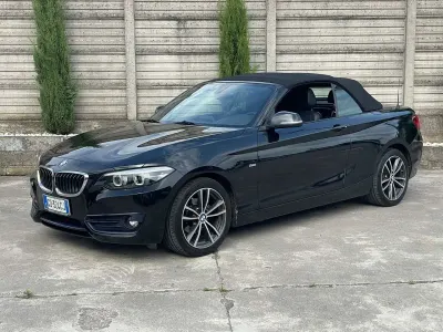 Usata BMW 218 Sport Line 136 CV (100 kW) 2017 Other Cabrio
