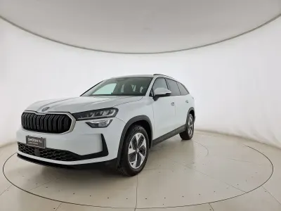 Usata Skoda Kodiaq Executive 150 CV (110 kW) 2024 Bianco luna metallizzato SUV