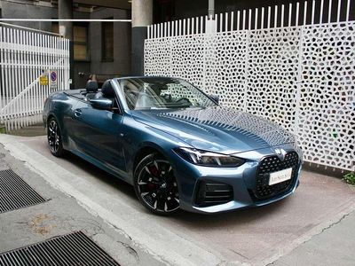 Usata BMW 430 Cabriolet M Sport 245 CV (180 kW) 2024 Arctic race blue met. Cabrio