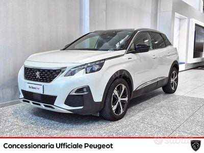 Usata Peugeot 3008 GT-line 120 CV (88 kW) 2018 Bianco SUV