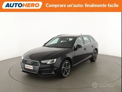 Usata Audi A4 S-Line 150 CV (110 kW) 2018 Nero Station wagon