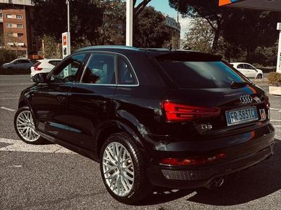 Usata Audi Q3 S-Line 150 CV (110 kW) 2018 Nero SUV