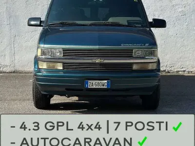 Usata Chevrolet Astro 167 CV (122 kW) 1995 Verde Monovolume