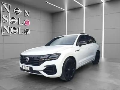 Usata VW Touareg R-line 286 CV (210 kW) 2019 Bianco SUV