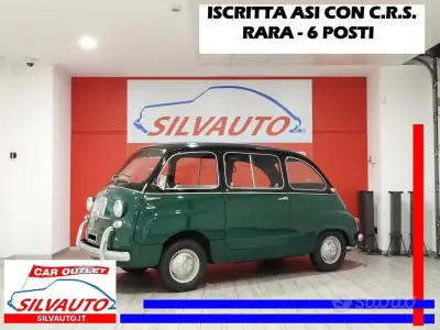 Usata Fiat 600D 1960 Verde Berlina