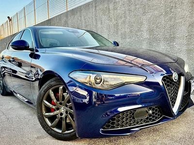 Brugt Alfa Romeo Giulia 180 HK (132 kW) 2016 Blå Sedan