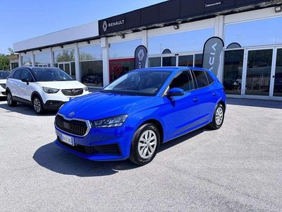 Usata Skoda Fabia Ambition 80 CV (58 kW) 2023 Blu/azzurro Utilitaria