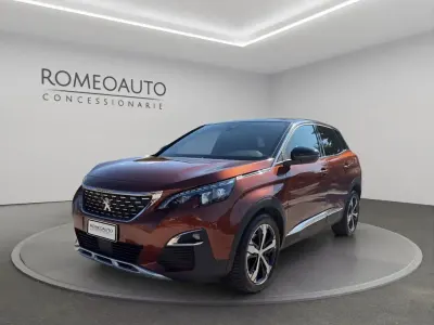 Usata Peugeot 3008 GT-line 120 CV (88 kW) 2017 Arancione SUV