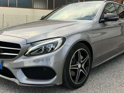 Usata Mercedes C220 Premium 170 CV (125 kW) 2016 Grigio Station wagon