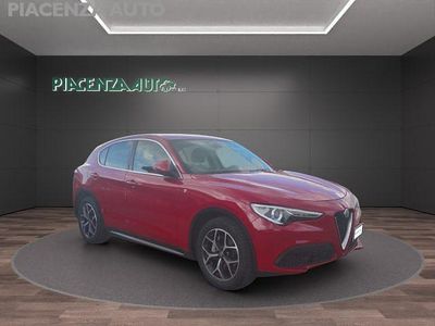 Usata Alfa Romeo Stelvio Ti 190 CV (139 kW) 2021 Rosso pastello SUV