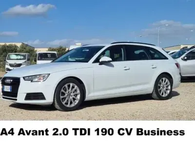 Begagnad Audi A4 Premium 190 HK (139 kW) 2018 Vit Kombi