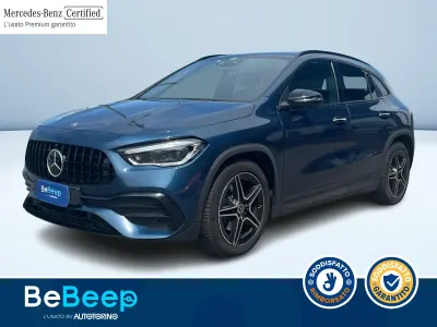Usata Mercedes GLA200 Premium 150 CV (110 kW) 2022 Blu metallizzato SUV