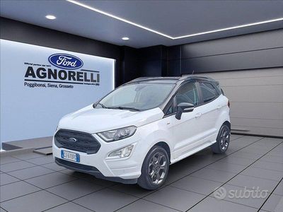 Usata Ford Ecosport ST-Line 125 CV (91 kW) 2022 Bianco SUV