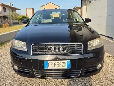 Usata Audi A3 Ambition 105 CV (77 kW) 2003 Nero Utilitaria
