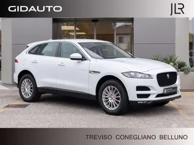 Usata Jaguar F-Pace Portfolio 241 CV (177 kW) 2017 Bianco SUV