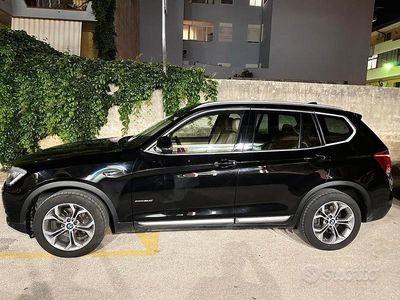Usata BMW X3 190 CV (139 kW) 2014 Nero SUV