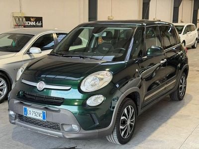 Usata Fiat 500L Trekking 85 CV (62 kW) 2014 Verde Monovolume