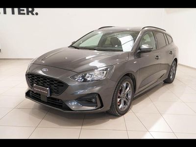 Begagnad Ford Focus ST-Line 120 HK (88 kW) 2021 Grå Kombi