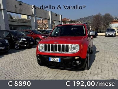Usata Jeep Renegade Limited 120 CV (88 kW) 2015 Rosso SUV