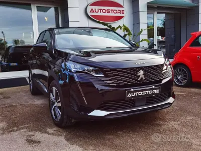 Usata Peugeot 3008 Allure 131 CV (96 kW) 2022 Nero SUV