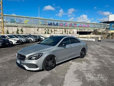 Usata Mercedes CLA200 AMG line 135 CV (99 kW) 2017 Grigio Berlina