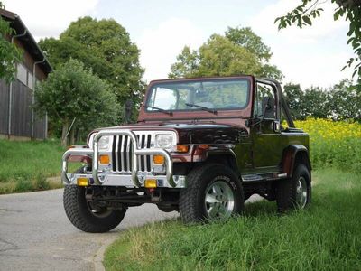 Usata Jeep Wrangler 122 CV (89 kW) 1988 Rosso SUV