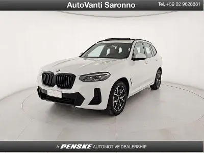 Usata BMW X3 M Sport 190 CV (139 kW) 2022 Bianco SUV