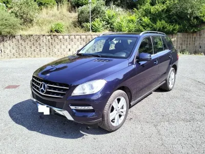 Usata Mercedes ML250 204 CV (150 kW) 2015 Blu/azzurro SUV