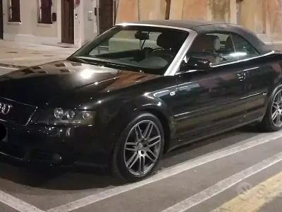 Usata Audi A4 Cabriolet 163 CV (119 kW) 2005 Nero Cabrio