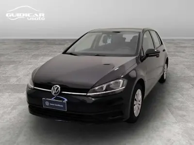 Usata VW Golf VII Trendline 90 CV (66 kW) 2017 Nero Berlina